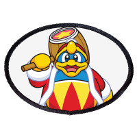 Cute King Dedede Kirbys Dream Land Oval Patch | Artistshot