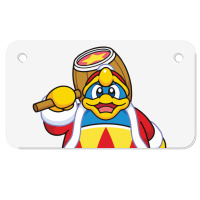 Cute King Dedede Kirbys Dream Land Motorcycle License Plate | Artistshot