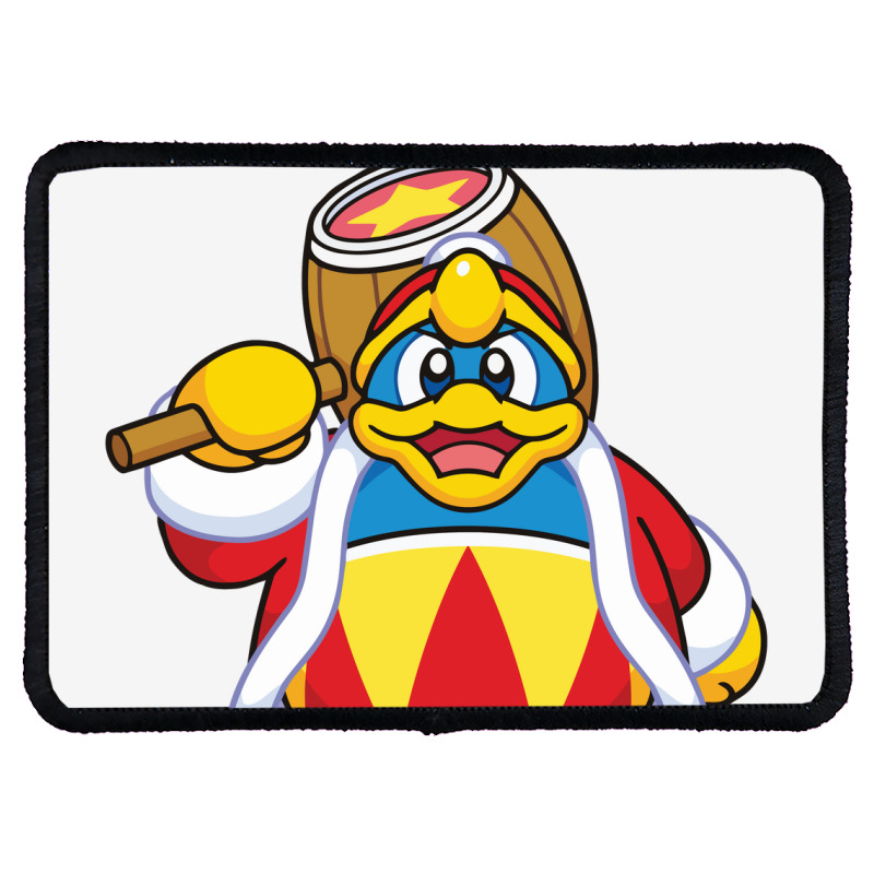 Cute King Dedede Kirbys Dream Land Rectangle Patch | Artistshot