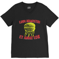 Ludi Magistri Et Amat Cor, Ludi Magistri, Ludi Magistri Et, Amat Cor,  V-neck Tee | Artistshot