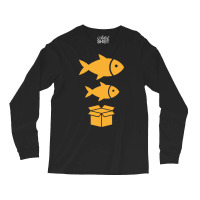 Big Fish, Little Fish, Cardboard Box Long Sleeve Shirts | Artistshot