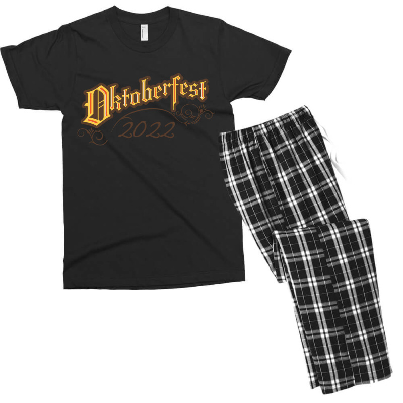 Oktoberfest 2022 Beer Festival Beer Drinking German Holiday Sweatshirt Men's T-shirt Pajama Set by cm-arts | Artistshot