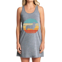 Corgi Retro Vintage 60s 70s Sunset Dog Lovers Men Women Tank Dress | Artistshot