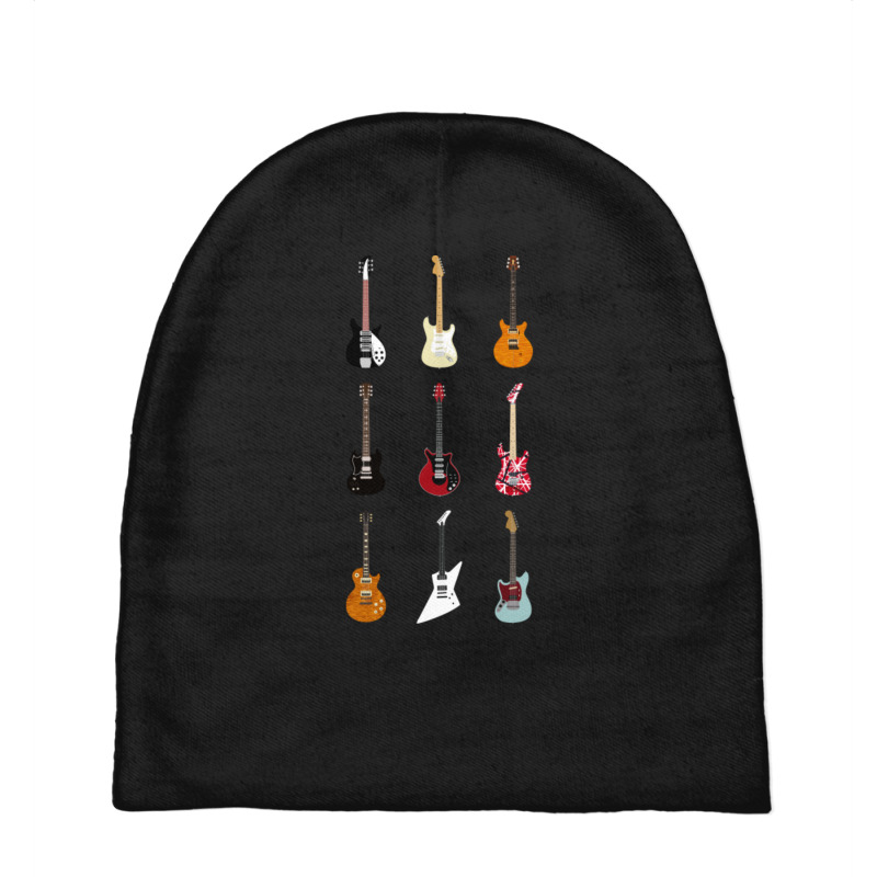 Epic Guitars Of Rock ? Baby Beanies by cm-arts | Artistshot