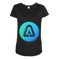 Minimal Astroneer Classic Maternity Scoop Neck T-shirt | Artistshot