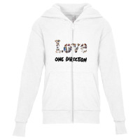 One Direction Youth Zipper Hoodie | Artistshot