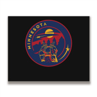 Minnesota Sports Classic Metal Print Horizontal | Artistshot