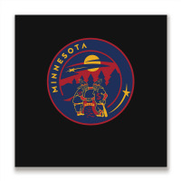 Minnesota Sports Classic Metal Print Square | Artistshot