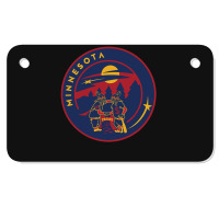 Minnesota Sports Classic Motorcycle License Plate | Artistshot