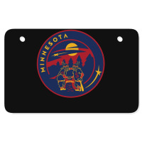 Minnesota Sports Classic Atv License Plate | Artistshot