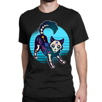 Sugar Skull Cat Classic T-shirt | Artistshot