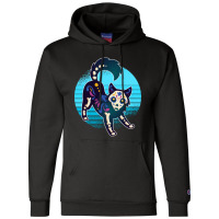 Sugar Skull Cat Champion Hoodie | Artistshot