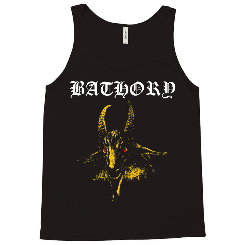 Bathory Yellow Goat Official Merchandise Tank Top by Gibbons Washburn | Artistshot