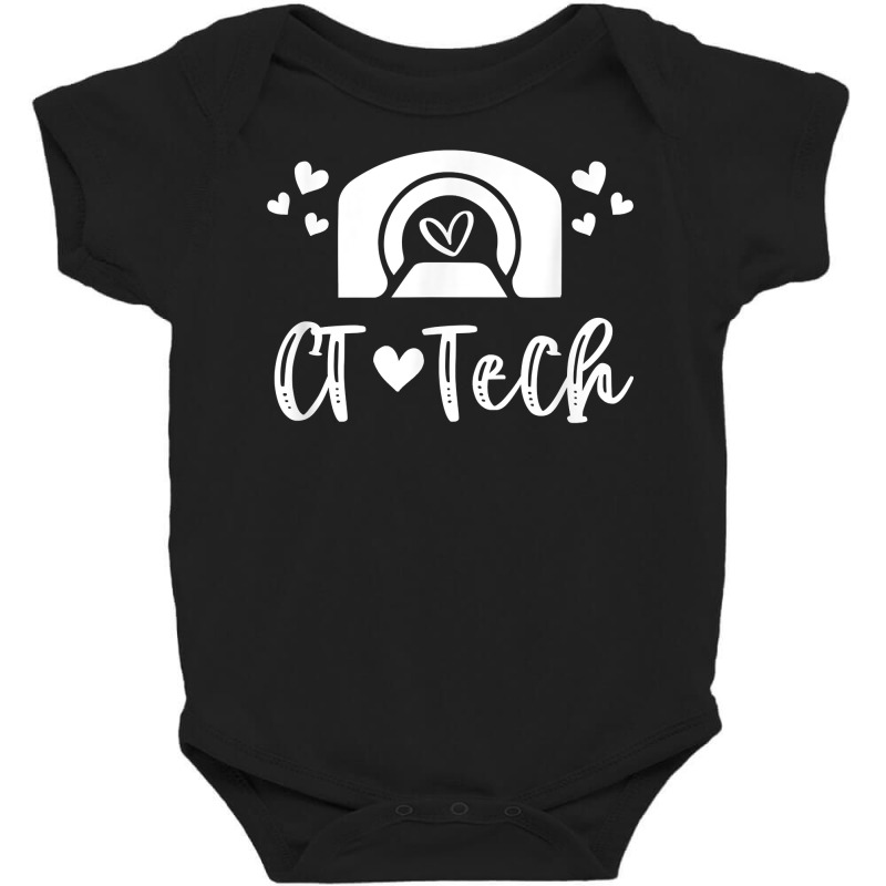 Ct Tech Computed Tomography Technologist Radiology Ct Scan T Shirt Baby Bodysuit by cm-arts | Artistshot