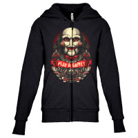 Want To Play A Game Youth Zipper Hoodie | Artistshot