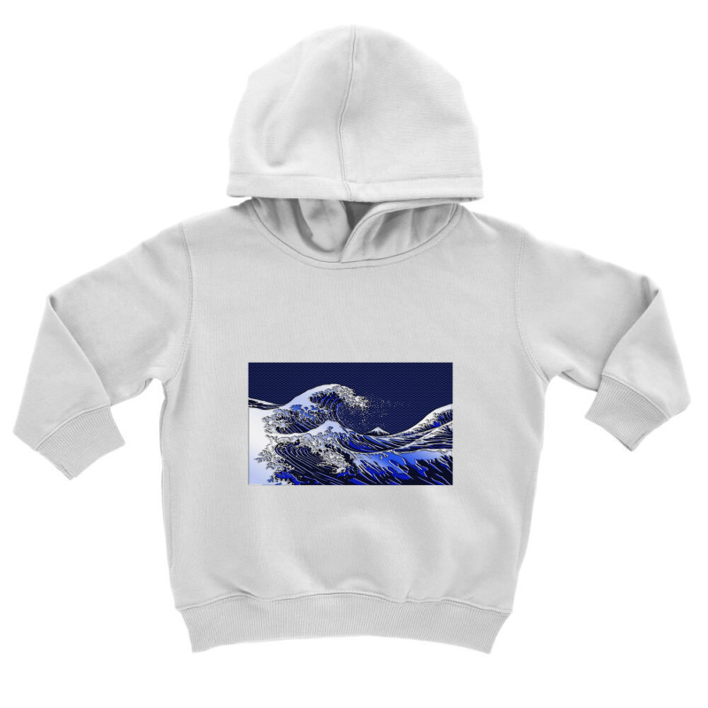 Hokusai Wave Carbon Fiber Styles Toddler Hoodie | Artistshot