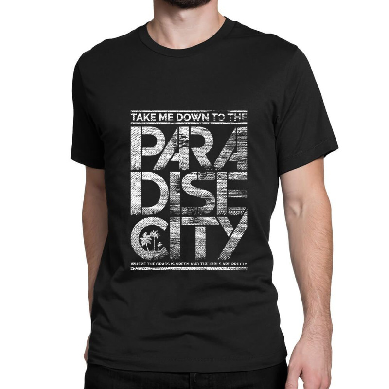 Paradise City Classic T-shirt by AlisonPayne | Artistshot