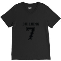 Building 7 - Controlled Demolition V-neck Tee | Artistshot