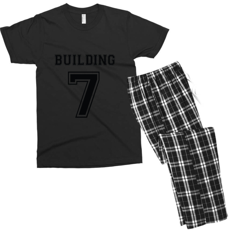 Building 7 - Controlled Demolition Men's T-shirt Pajama Set | Artistshot