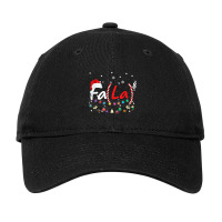 Funny Christmas Math Teacher Fa La8 Equations Fa La La La T Shirt Adjustable Cap | Artistshot