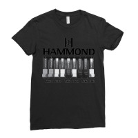 Hammond Organ And Graphics Classic Ladies Fitted T-shirt | Artistshot