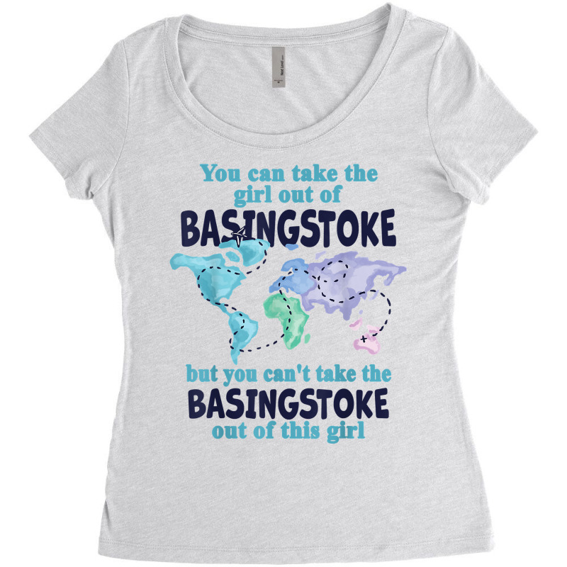 Relocation From Basingstoke   Proud Girl From Basingstoke T Shirt Women's Triblend Scoop T-shirt by cm-arts | Artistshot