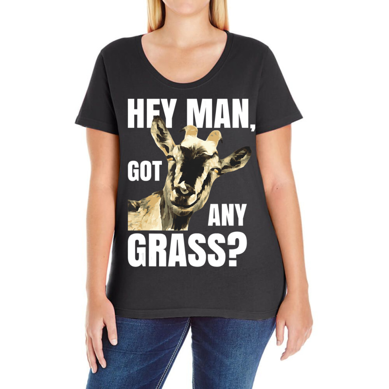 Goat Lovers Shirts Farm Animal Pun Pets Goat Ladies Curvy T-Shirt by Kanmopsuk45 | Artistshot