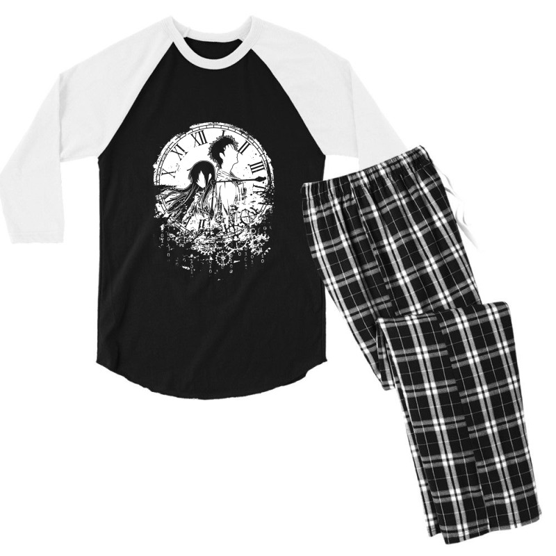 Broken Clock Men's 3/4 Sleeve Pajama Set | Artistshot