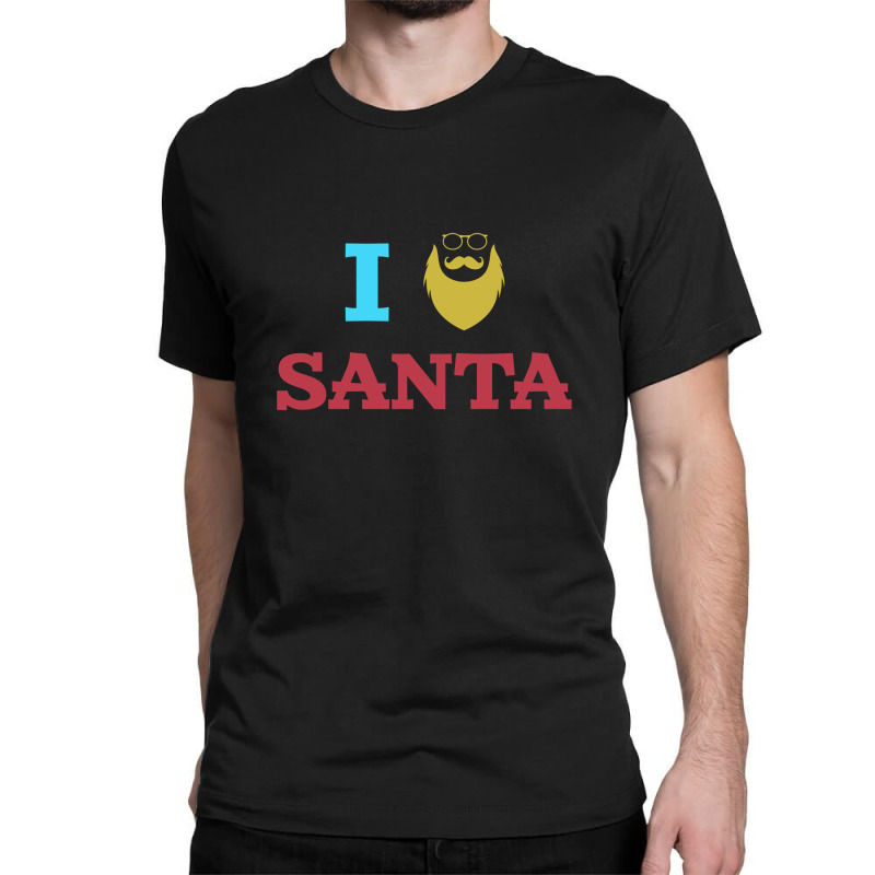 I Love Santa Classic T-shirt | Artistshot