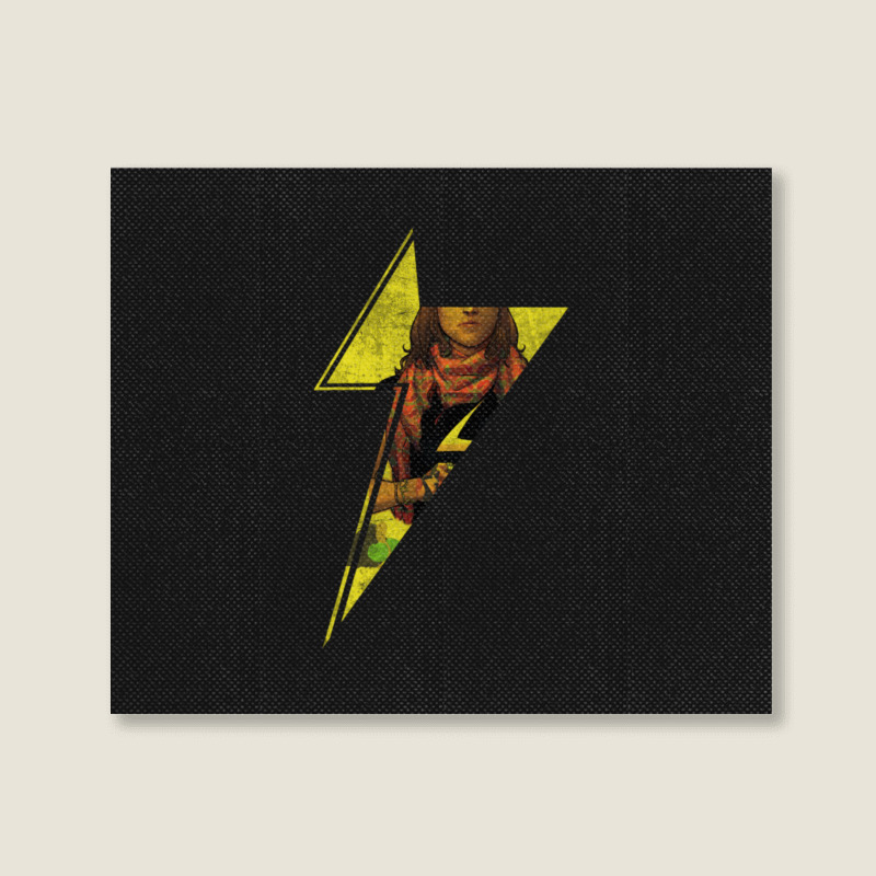 Ms Kamala Bolt V.2 Landscape Canvas Print | Artistshot