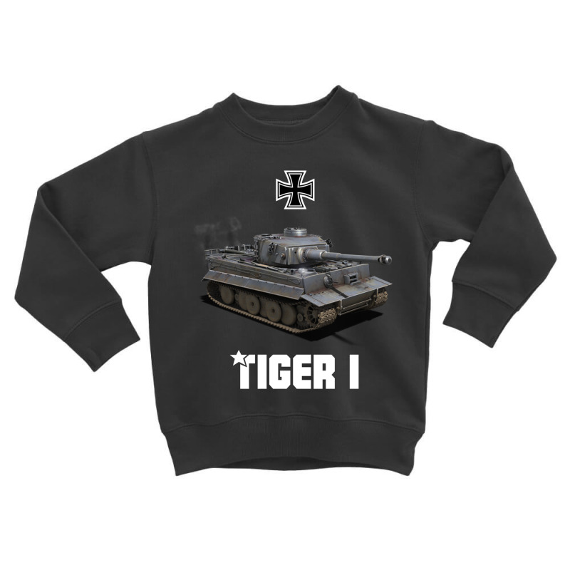 Tiger I German Heavy Tank Ww2 Military Panzerkampfwagen Pullover Hoodi Toddler Sweatshirt by cm-arts | Artistshot