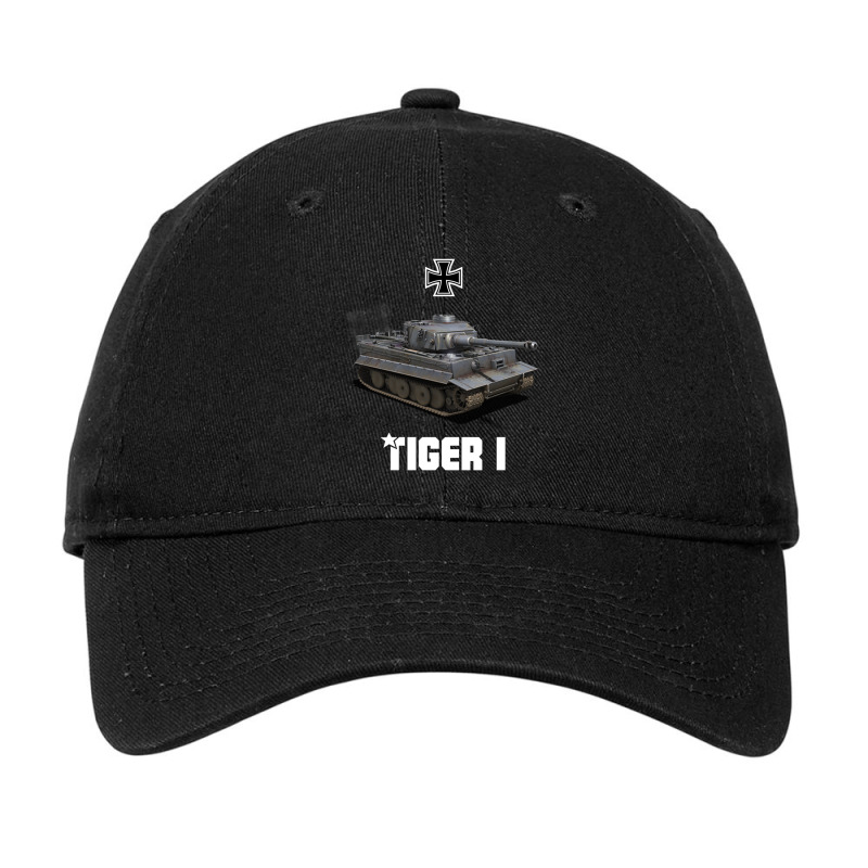 Tiger I German Heavy Tank Ww2 Military Panzerkampfwagen Pullover Hoodi Adjustable Cap by cm-arts | Artistshot