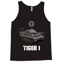 Tiger I German Heavy Tank Ww2 Military Panzerkampfwagen Pullover Hoodi Tank Top | Artistshot