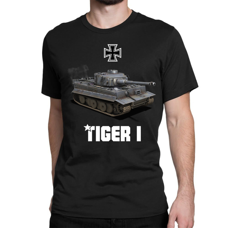 Tiger I German Heavy Tank Ww2 Military Panzerkampfwagen Pullover Hoodi Classic T-shirt by cm-arts | Artistshot