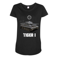 Tiger I German Heavy Tank Ww2 Military Panzerkampfwagen Pullover Hoodi Maternity Scoop Neck T-shirt | Artistshot