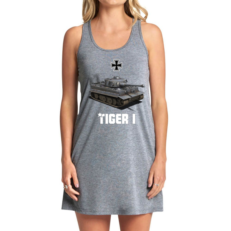 Tiger I German Heavy Tank Ww2 Military Panzerkampfwagen Pullover Hoodi Tank Dress by cm-arts | Artistshot