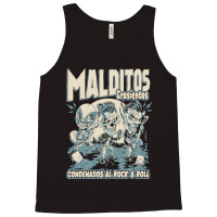 Malditos Grasientos, Malditos, Grasientos, Greaser, Grasientos, Online Tank Top | Artistshot