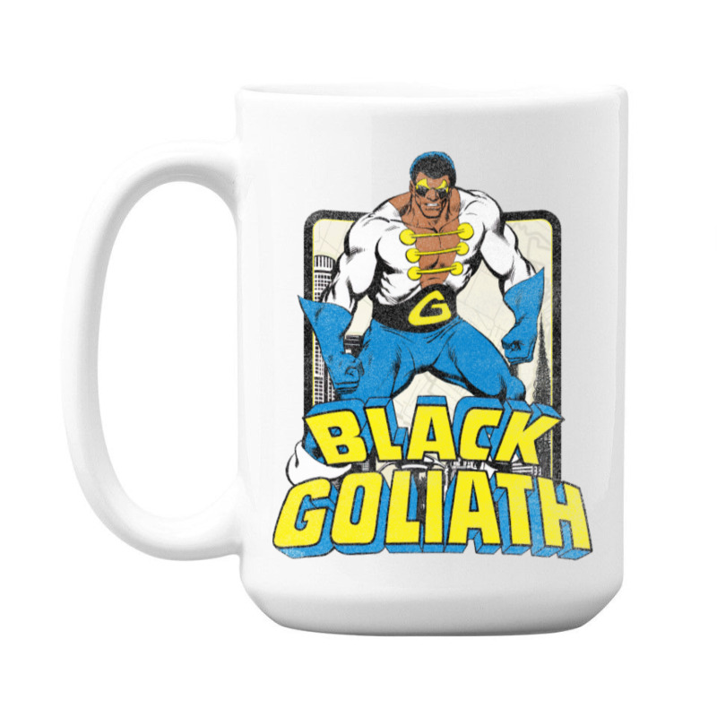 Black Goliath - Dr. Bill Foster (distressed) 15 Oz Coffee Mug | Artistshot