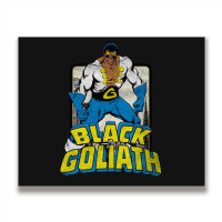 Black Goliath - Dr. Bill Foster (distressed) Metal Print Horizontal | Artistshot