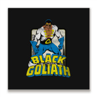 Black Goliath - Dr. Bill Foster (distressed) Metal Print Square | Artistshot