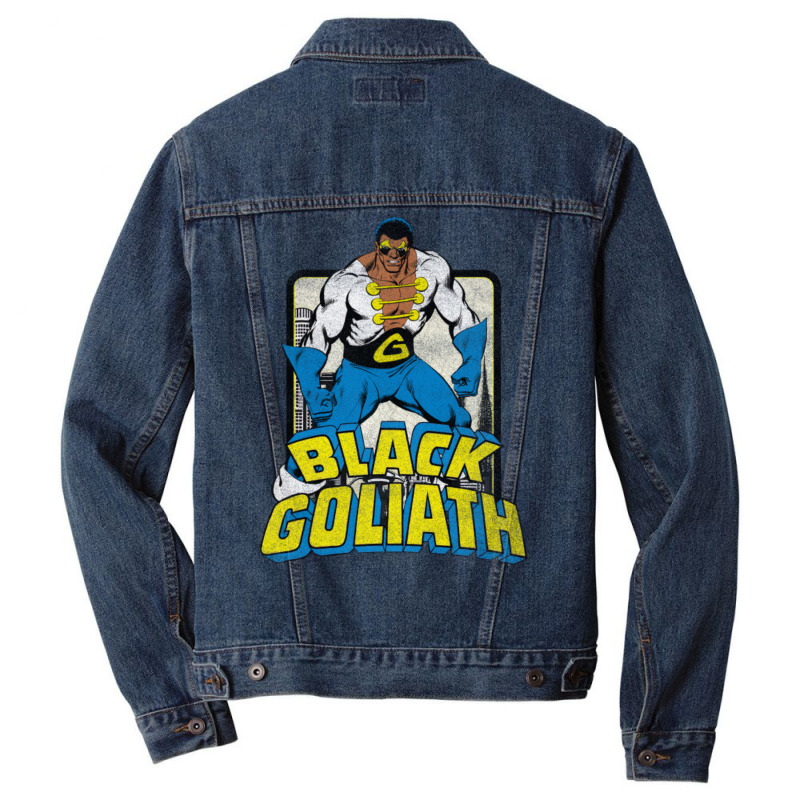 Black Goliath - Dr. Bill Foster (distressed) Men Denim Jacket | Artistshot