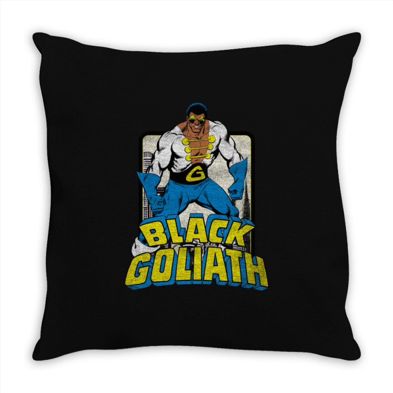 Black Goliath - Dr. Bill Foster (distressed) Throw Pillow | Artistshot