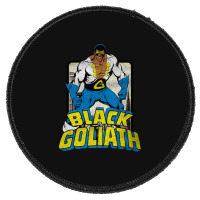 Black Goliath - Dr. Bill Foster (distressed) Round Patch | Artistshot