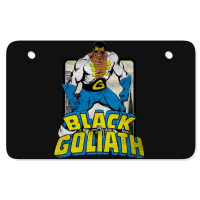 Black Goliath - Dr. Bill Foster (distressed) Atv License Plate | Artistshot