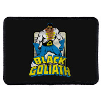 Black Goliath - Dr. Bill Foster (distressed) Rectangle Patch | Artistshot