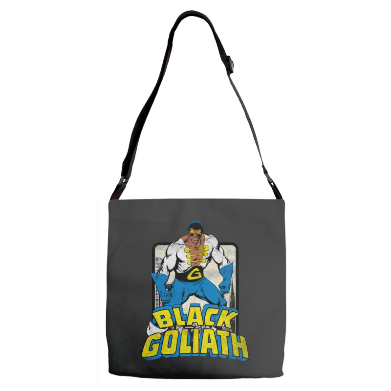 Black Goliath - Dr. Bill Foster (distressed) Adjustable Strap Totes | Artistshot