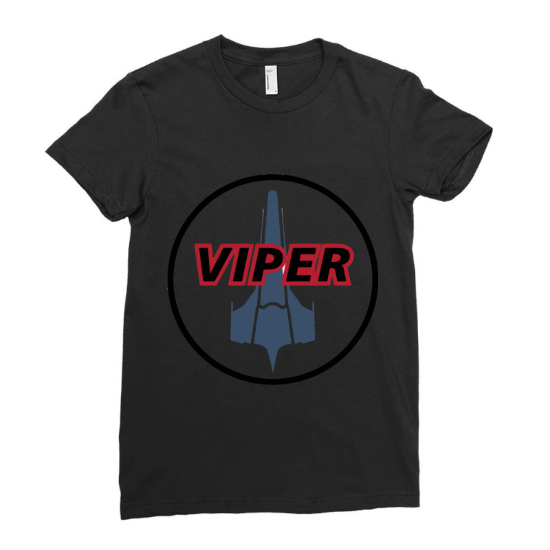 Battlestar Galactica - Viper Mark Ii Ladies Fitted T-Shirt by cm-arts | Artistshot