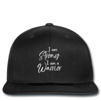 Cancer Treatment Survivor I Am Strong I Am A Warrior Printed Hat | Artistshot