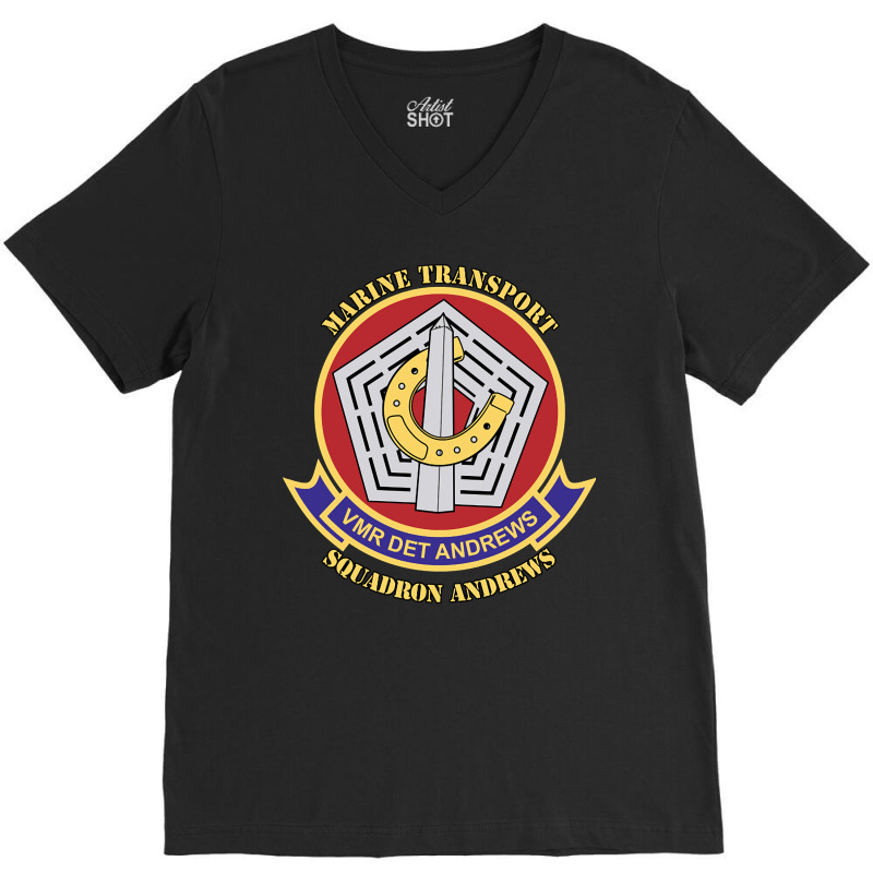 Marine Transport Squadron Andrews, Marine Transport, Squadron Andrews, V-neck Tee | Artistshot