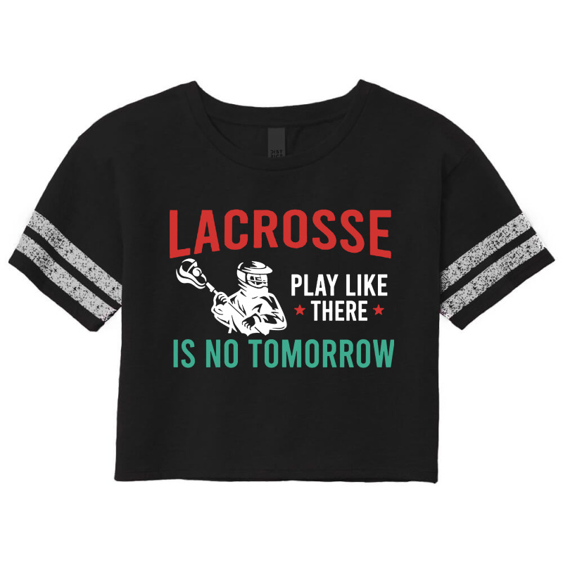 Lacrosse Play Like Scorecard Crop Tee by Best Seller Apparel | Artistshot